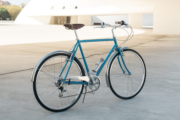 バッテリーはどこ 普通にオシャレな電動アシスト自転車 Capri E Bike サイクルジャパン